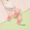 Sanrio Cartoon Nail Art Acessórios Desgaste Unha Hairpin Creme Cola DIY Resina Acessórios Roupas Celular Shell Decoração
