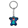Llavero Colgante de Dibujos Animados Stitch de PVC Goma Blanda Accesorios de Pareja Adorno Colgante Bolsa de Regalo Pequeña Accesorios Venta al por Mayor
