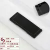 Nova Puxador Oculto para Gaveta Montado na Superfície Preto Puxador de Porta de Guarda-Roupa Dourado Tatami Puxador Plano Invisível