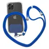Novo material reciclado tecido cordão de telefone móvel multifuncional anti-perdido cartão destacável crossbody cordão de telefone móvel