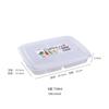 Caja de Conservación de Carne Congelada para Refrigerador, Caja Sellada a Prueba de Olores para Frutas y Verduras de Grado Alimenticio, Lonchera Resistente a Altas Temperaturas, Caja de Almacenamiento para Refrigerador