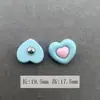 Hebilla de Resina con Forma de Corazón Estrella Oso con Hebilla de Pie Botones Decorativos para Camisa de Niños Cárdigan de Punto Chaqueta Ropa