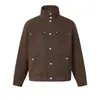 Ropa para Hombre Northbound 2026 Otoño Nuevo Ligero Yabi Falso Dos Piezas Chaqueta de Trabajo Lavada para Hombre Top de Moda