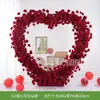 520 Amor Arte Floral uma Série Arco de Balão Suporte em Formato de Coração Casamento Novo Estilo Suporte de Arco de Fundo