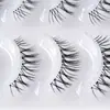 Comercio Exterior Nuevas Pestañas Postizas Afiladas Naturales Artificiales Cos Comic Ojo Trenzado Ligero Una Pieza Pestañas para Maquillaje Nude