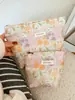 Bolsa de Maquiagem Grande Capacidade Estilo Novo Floral Fresco Transfronteiriça Bolsa Interna para Saída Bolsa de Armazenamento Portátil Bolsa de Mão de Alta Qualidade
