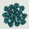 Flores de Capullos de Rosa Tridimensionales de 5 cm Transfronterizos Capullos de Flor de Rosa de Cinta de 2.5 cm Accesorios para Ramo DIY Flores