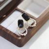 Aretes Geométricos Redondos para Mujer, Diseño Nicho, Aretes de Alta Gama y Elegantes, Nuevos Aretes Retro Populares 2023
