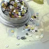 Estilo INS Nicho Círculo Lentejuelas de Color Joyería para Uñas Plástico Estilo Infantil Usar Armadura Pasta Brillante Accesorios Polarizados