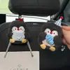 Gancho para Coche de Pingüino Lindo Gancho para Coche Gancho de Almacenamiento para Interior de Coche Gancho de Almacenamiento para Respaldo del Asiento del Coche Femenino