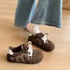 Versátiles Birkenstocks Marrón Millefleur Puntos Polka Mujer 2026 Nuevos Ligeros Aumentadores de Altura Interior Completamente Cerrados Zapatos Casuales Mujer