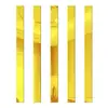 Pegatinas de Pared de Espejo Acrílico 3D Autoadhesivas Tiras Decorativas Tiras Selladoras de Bordes de Techo Tiras de Borde de Fondo Tiras para Juntas Tiras Largas