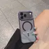 Adequado para Apple 18 Pro Max, capa de celular magnética transparente olho de águia, iPhone 17, design premium, série 14, capa protetora à prova de quedas