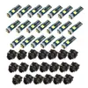 Lâmpada de Painel de Carro Transfronteiriça T5 T10 Suporte de Lâmpada Luz de Marcha Base de Lâmpada de Ar Condicionado Conector Cobre Acessórios para Carro e Moto