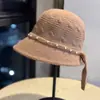 Nuevo Sombrero de Pescador de Lana para Mujer, Retro Francés Otoño e Invierno Versátil Cálido Adelgazante para la Cara Sombrero de Cubo, Elegante Sombrero de Cubo