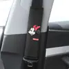 Suministros para coche caricatura funda para cinturón de seguridad cubierta protectora para hombro de seguridad alargada para hombres y mujeres lindo traje de decoración de coche Decoración interior