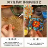 No Necesita Esmalte Filigrana, Imanes Creativos para Refrigerador, Hechos a Mano Magnéticos DIY Estilo Chino Kit de Materiales de Imán para Refrigerador Cultural y Creativo, Regalos para Eventos