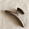 Pinza para el pelo de estrella con garra y estampado de leopardo estilo retro, dulce y fresca, para recogidos, pinza de acetato de gato y tiburón, accesorio de pelo elegante en forma de corazón