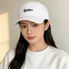 Chapéu Novo Estilo Primavera e Verão com Aba Larga para Mulheres, Boné de Basebol para Viagem ao Ar Livre, Emagrecimento Facial, Proteção Solar, Boné com Aba Larga