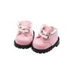 Sapatos de Couro Brilhante Labubu 17cm Pingente Linabell 10cm Boneca de Algodão Versátil Moderno