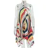 Vestido de verano de estilo europeo y americano, ins, transfronterizo, diario, con bloques de color, cuello halter para mujer, espalda descubierta, corte A, sexy y fresco