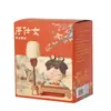 Nueva Figura de Dama Estilo Chino Dinastía Tang con Instrumentos Musicales (Qin, Ajedrez, Caligrafía, Pintura) Pequeño Adorno de Lámpara para Decoración de Habitación de Niñas, Exquisito Pequeño Regalo Artesanía al por Mayor