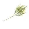 Flor artificial transfronteriza flor de lavanda artificial flor de espiga de trigo planta de jardín exterior decoración de pared de ingeniería de bodas material de arreglo floral