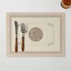 Manteles cuadrados, simples y de alta gama, nuevos manteles de mesa estilo chino, manteles de mesa para hotel y restaurante, resistentes al calor, anti-quemaduras, impermeables