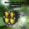 Luz de trabajo LED para coche CREE 4LED 40W foco luz para vehículo todoterreno modificado luz auxiliar de ingeniería