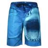 Calças de Praia Tailandesas Masculinas de Secagem Rápida para Uso Externo, Calções de Banho Europeus e Americanos de Cinco Pontos com Caimento Solto, Shorts Casuais Estampados Tamanho Grande Transfronteiriço