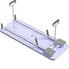Tabla Multifuncional Plegable para Ejercicios Abdominales para Entrenamientos en Casa, Tabla de Pilates, Soporte para Plancha, Rueda Abdominal con Rebote Automático