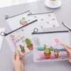 Bolsa de Documentos de Unicornio Arcoíris de Dibujos Animados Bolsa de Almacenamiento de Papelería para Estudiantes Bolsa con Cierre de Cremallera Organizador de Información Bolsa con Tirador de Anillo