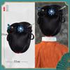Peluca Hanfu de una pieza para mujer, estilo antiguo de estudio, bolsa para el cabello, peluca de uso diario, moño, estilo antiguo, disfraz, cojín, bolsa para el cabello para mujer