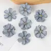 Flor de estrella de simulación diámetro aprox. 4.5cm margarita tocado étnico caja de regalo DIY hecha a mano caja de dulces flores decorativas