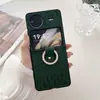 Funda de Cuero de Moda de Alta Gama Sencilla Adecuada para el Teléfono vivoXFlip Sensación Nueva Funda Plegable vivoxflip
