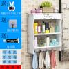 Estante de Baño con Ventosa Montado en Pared Estante para Inodoro Tocador de Baño Cosméticos Montado en Pared Sin Taladro