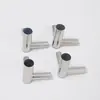 Mejora de Soporte de Acero Inoxidable, Conector Metálico de Tres Vías, Poste para Cortina de Mosquitero de Cama de Pie Estilo Palacio Doméstico, Engrosado y Reforzado
