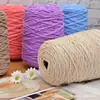 Lã tufting atacado pistola de tufting DIY manual tapete chapéu cachecol 8 fios algodão leite tubo de 1kg