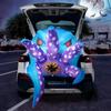 Decoración de maletero de coche modelo de aire de Halloween transfronteriza, pulpo luminoso LED, modelo de aire para coche, suministros para fiestas