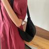 Bolso de lona de nailon de gran capacidad para mujer, bolso bandolera de pecho moderno y versátil, bolso bandolera de estilo universitario.