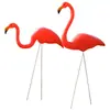 Decoraciones Navideñas, Flamencos de Plástico Simulados, Adornos de Pájaros Falsos, Decoraciones de Animales para Jardín y Jardinería, Suministros para Exteriores, Bandada de Pájaros