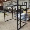 Cama loft que ahorra espacio para apartamento pequeño de una persona con espacio libre debajo de la cama, Cama de hierro en dormitorio de personal, Cama loft de alquiler, Leidezu