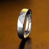 Romântico em forma de coração anel para homens e mulheres Open Couple Ring Love Heart-shaped Korean Ring Dia dos Namorados Ring Gift