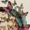 Adesivo de Parede Personalizado Borboleta de Batata Doce Vermelha Painel de Feltro Parede de Fotos Mural de Mensagens Quadro de Cortiça Decoração de Parede de Fundo para Entrada de Quarto