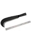 Cuchillo de Corte Grueso Tradicional Forjado a Mano de Uso Rudo Agrícola para Cortar Árboles y Rajar Bambú