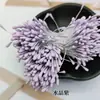 Accesorios para el Cabello Hechos a Mano Estilo Coreano DIY al por Mayor Materiales de Estambres de Flores Artificiales de Alta Calidad Cabezas Redondas Mate de 2 mm Centros de Flores y Estambres