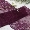 Tanglong Renda Elástica Vintage Exquisita Floral Colorida Dupla Face 22cm Acabamento para Roupas Têxteis Domésticos Lingerie Acessórios de Renda