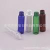 Frasco de Óleo Essencial Marrom 30ml Frasco PET Ombro Reto Frasco de Loção Branco 30ml Frasco de Isca Frasco de Tônico Frasco de Shampoo