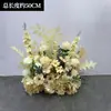 Nuevo Soporte de Piso para Flores de Boda de 50 cm Flores Realistas Decoración de Boda Arreglo Floral Escenario T Flores para Pasillo Flores Artificiales de Boda