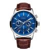 Reloj de cuarzo deportivo para hombre LIGE de comercio exterior, resistente al agua, con correa de acero, doble esfera, multifunción, reloj de pulsera de negocios